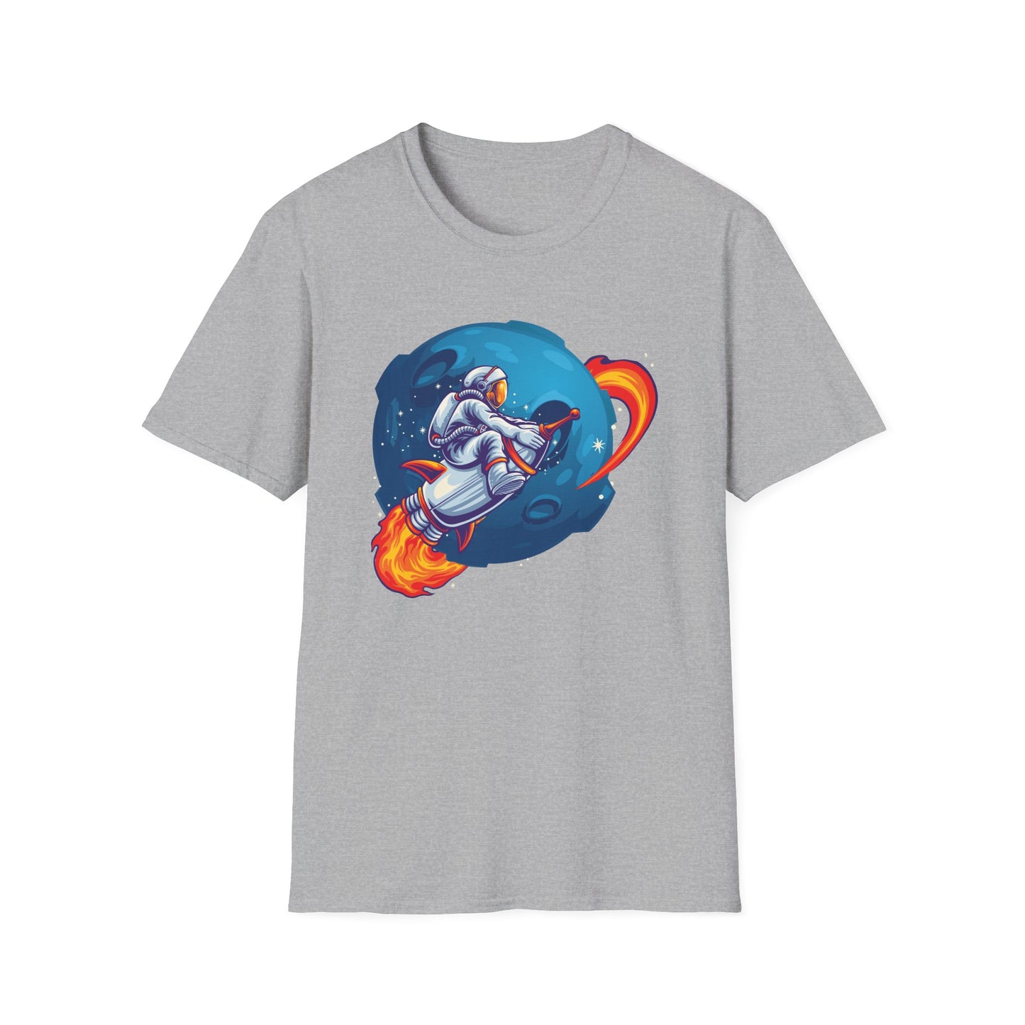 Rocket Unisex T-Shirt - Space Adventure Design