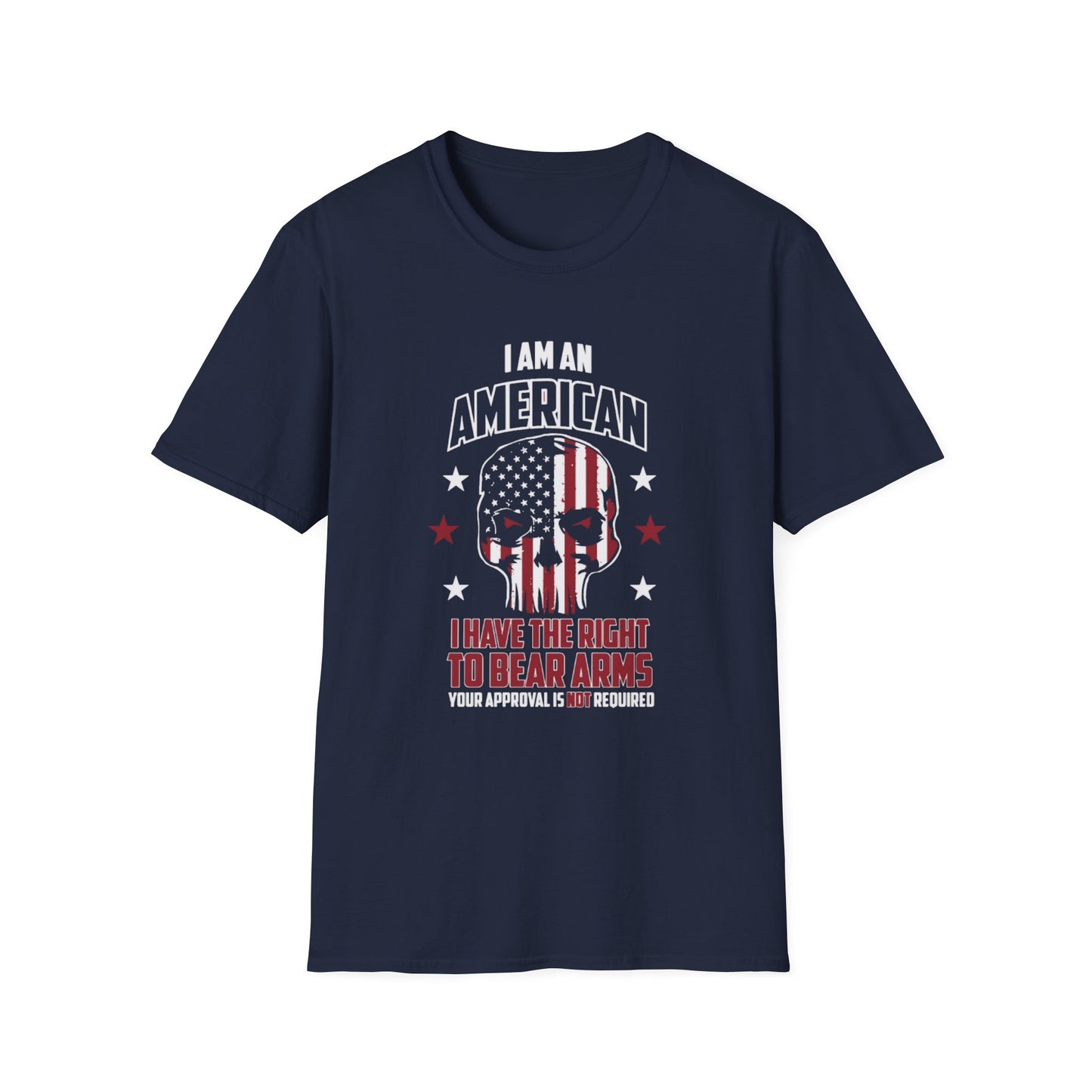 Patriotic Tee American Pride Humor Bears Arms Unisex T-Shirt