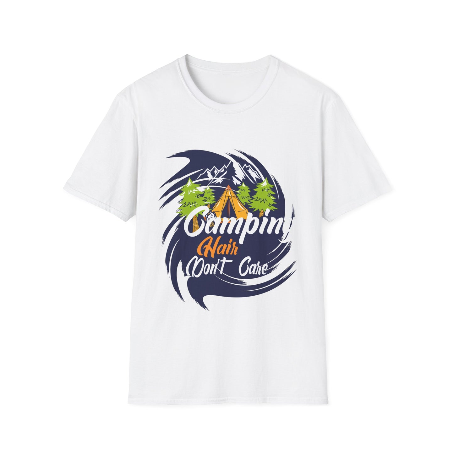 Camping Hair Don't Care T-Shirt
