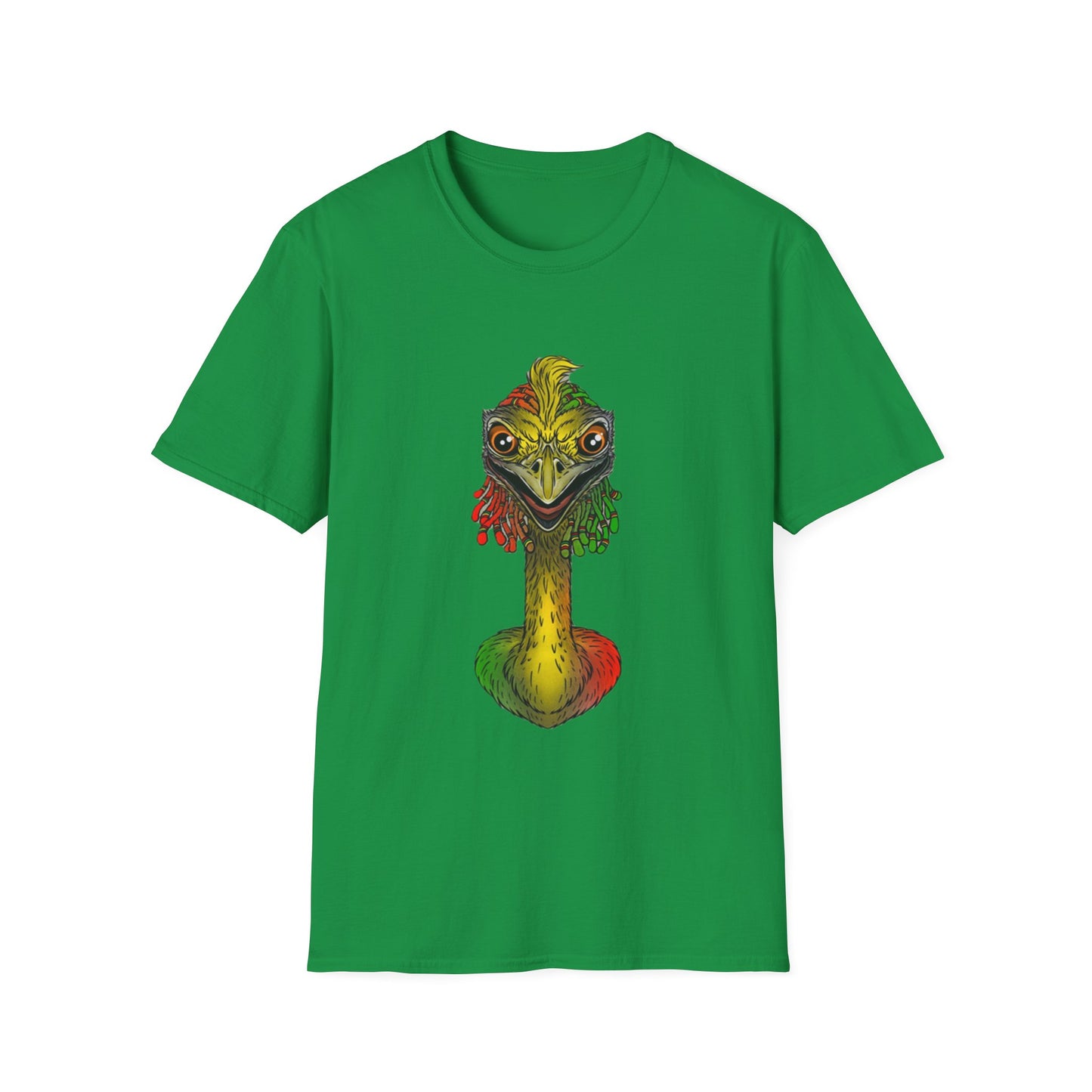 Unisex Softstyle T-Shirt with Rastamu Design