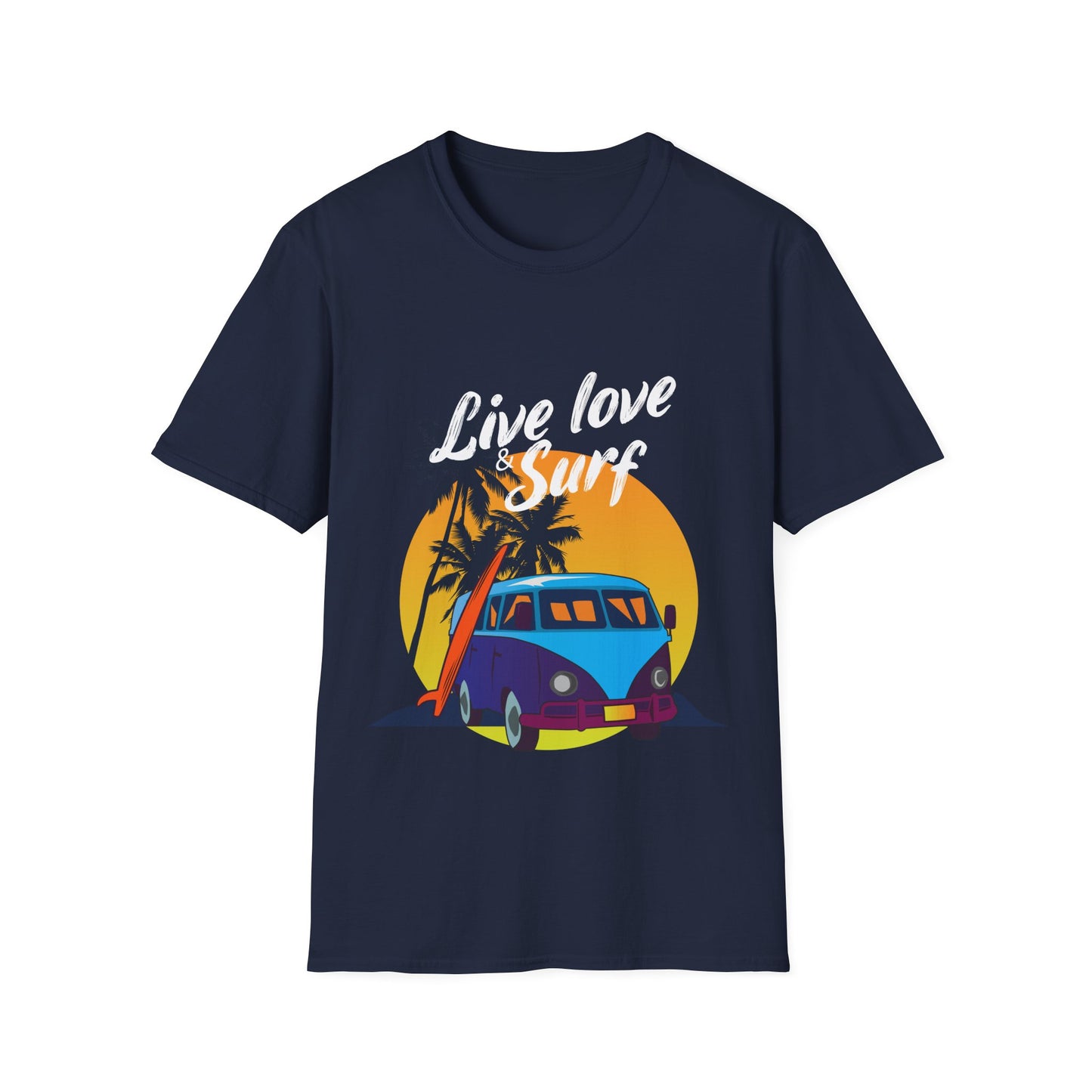 Surfer T-Shirt Live Love and Surf