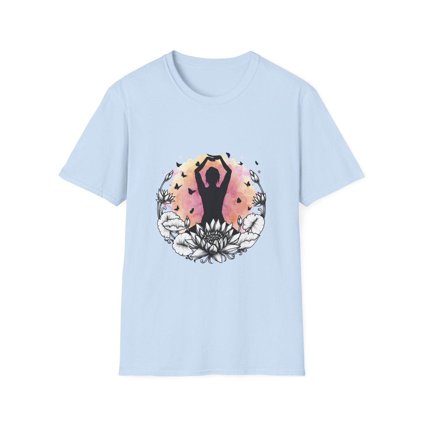 Yoga T-Shirt - Easy Pose Graphic