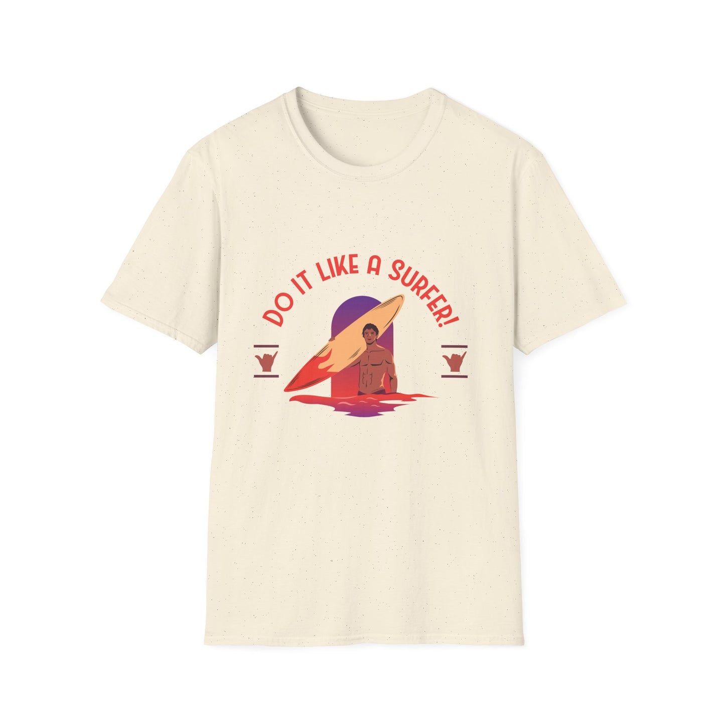 Surfer T-Shirt - Do It Like A Surfer Design