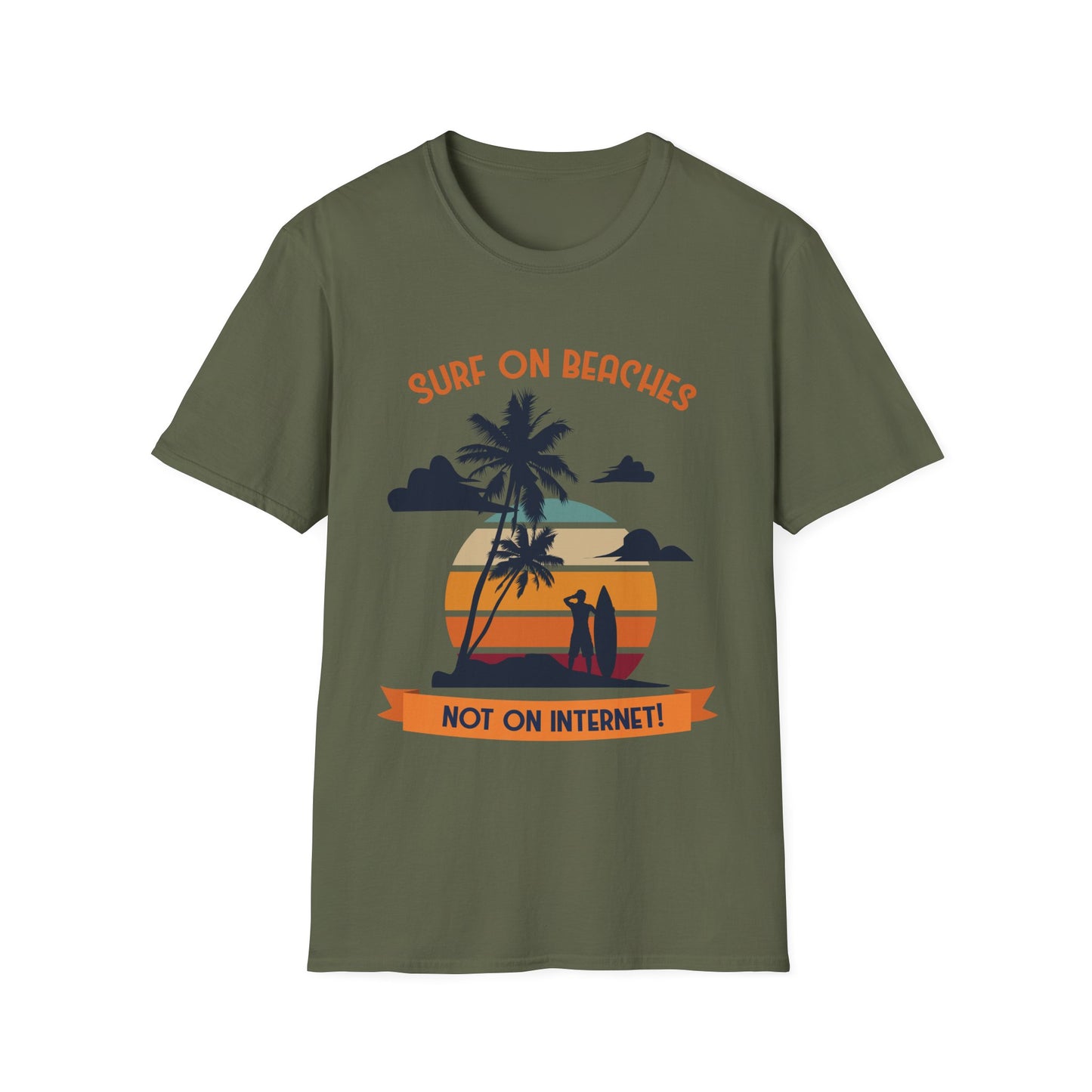 Surf Beaches Unisex T-Shirt