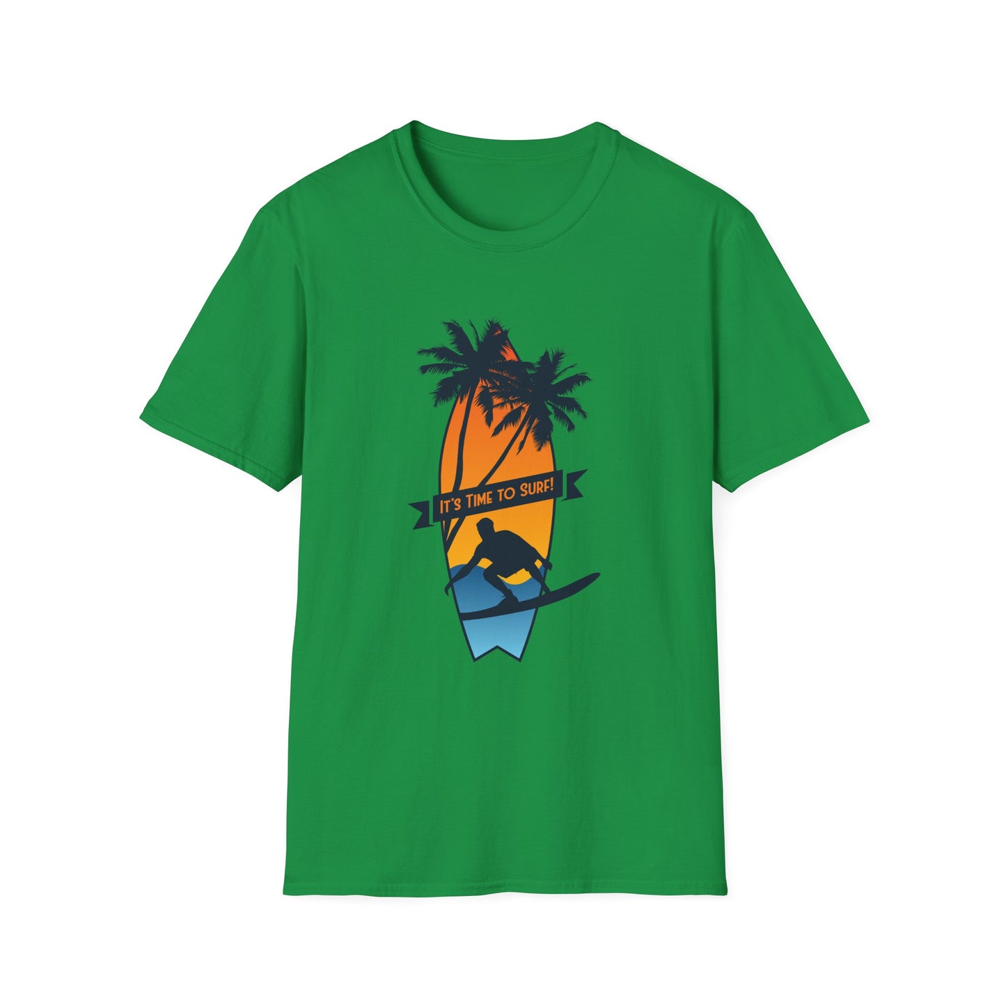 Surfer Softstyle T-Shirt - It's Time to Surf