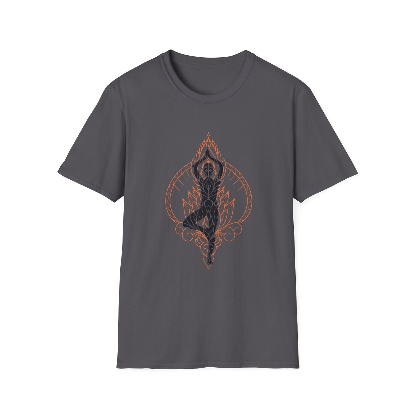 Yoga Tee - Tree Pose Design