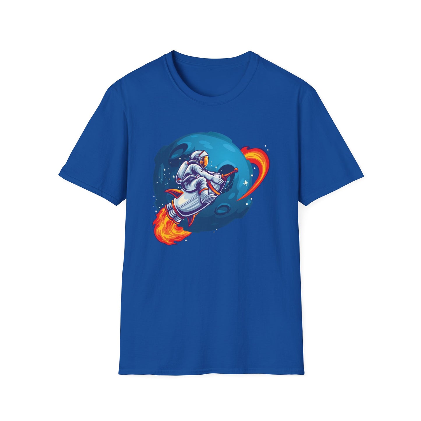 Rocket Unisex T-Shirt - Space Adventure Design
