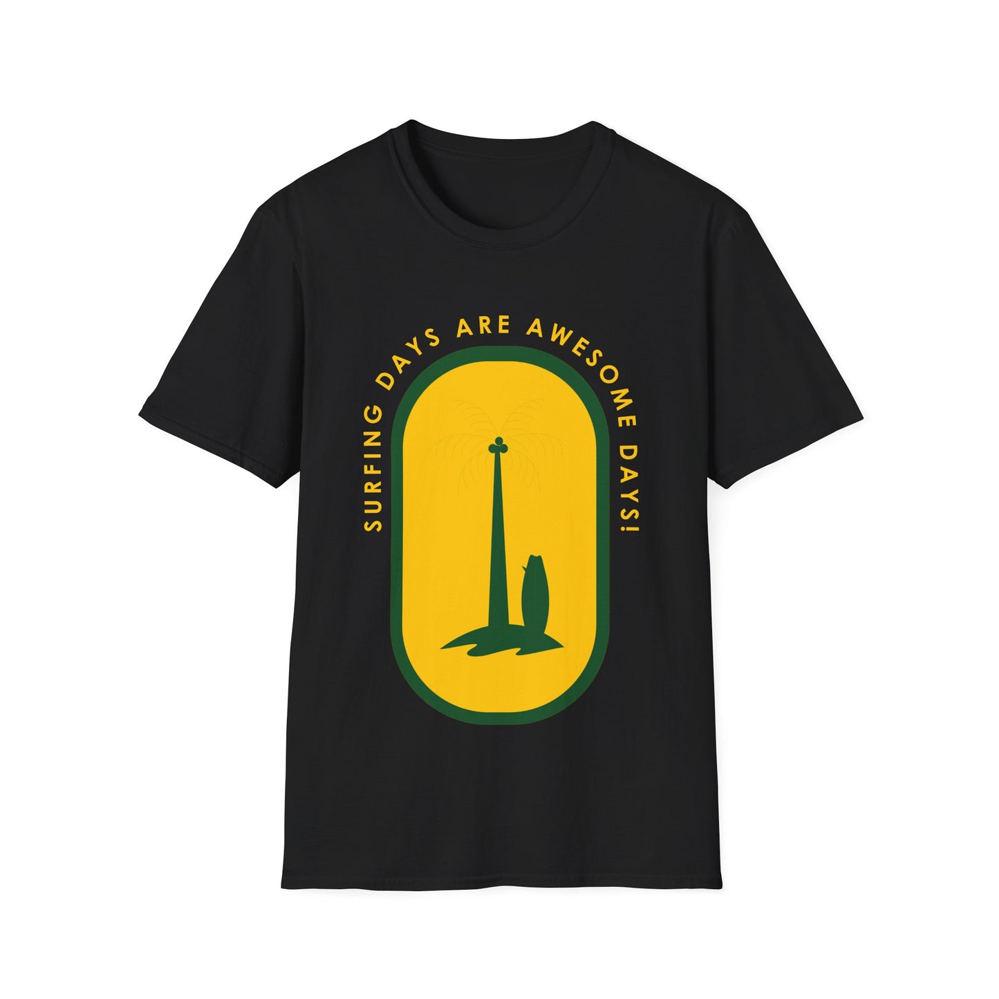 Surfing Days Softstyle T-Shirt - Beach Lover Summer Tee