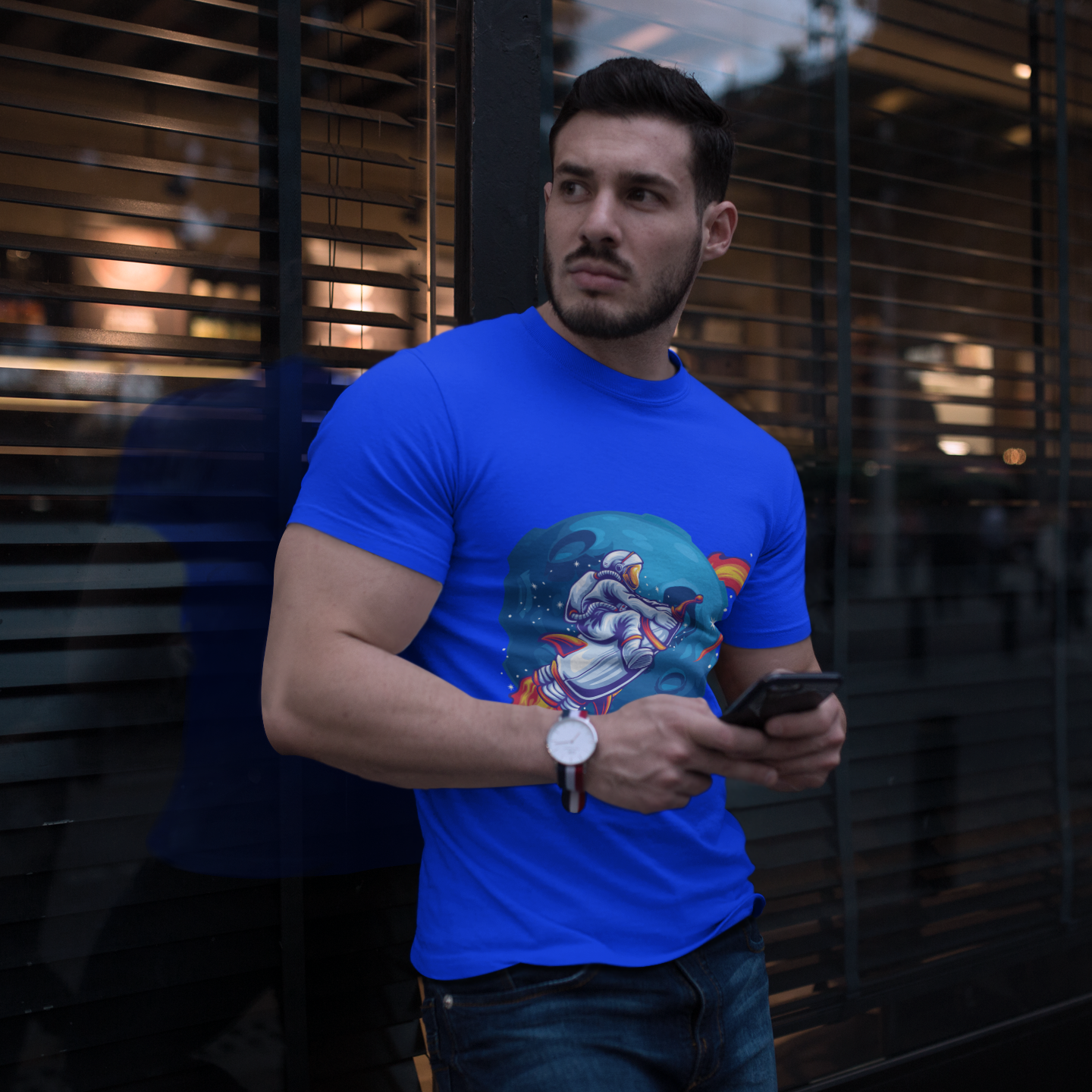 Rocket Unisex T-Shirt - Space Adventure Design