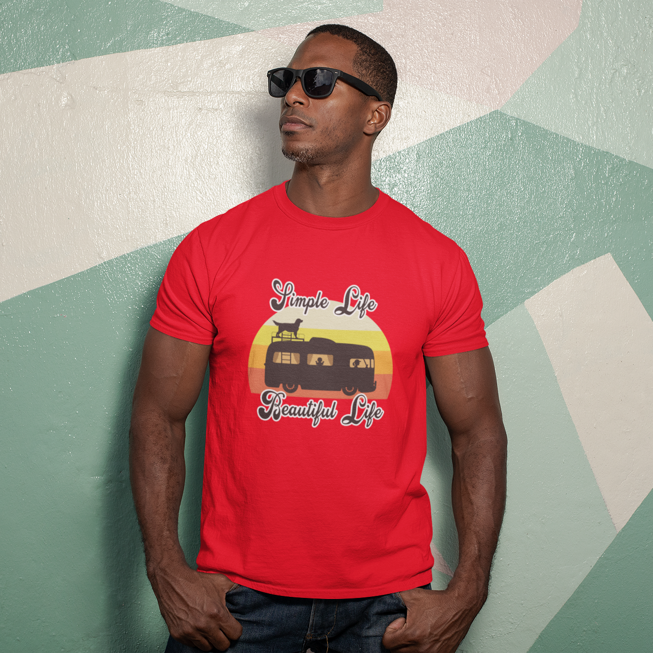 T-Shirt - Simple Life Beautiful Life Graphic Tee