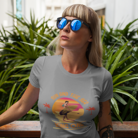 Sun And The Sea Being One T-Shirt