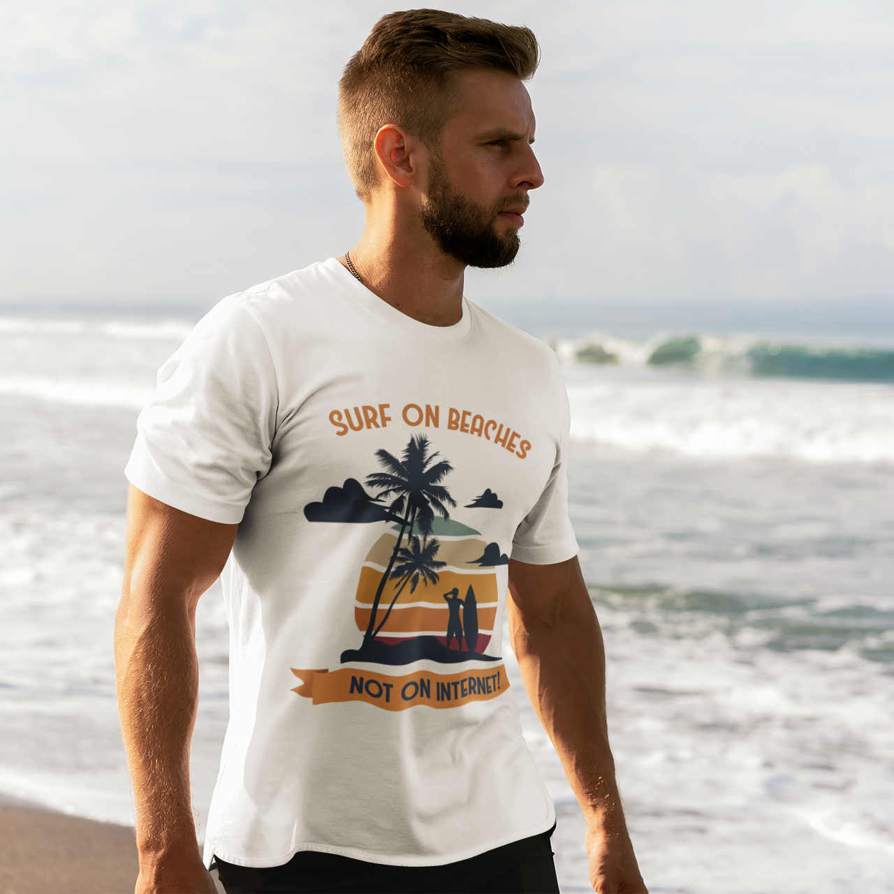 Surf Beaches Unisex T-Shirt
