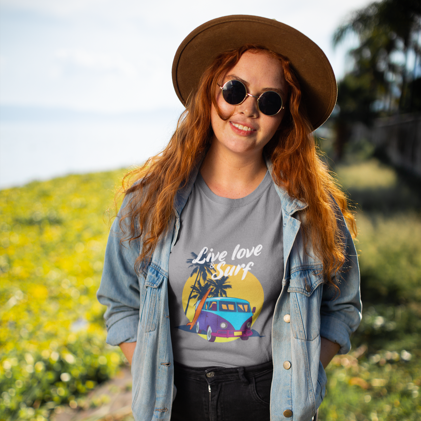Surfer T-Shirt Live Love and Surf