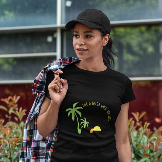 Surfing T-Shirt - Life is Better When you Surf