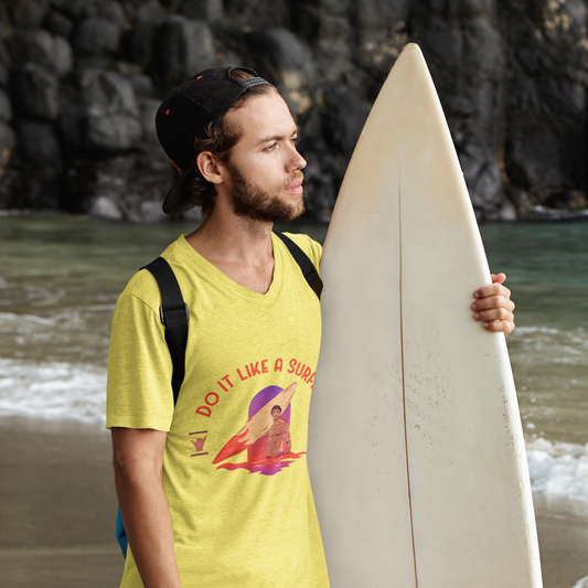 Surfer T-Shirt - Do It Like A Surfer Design